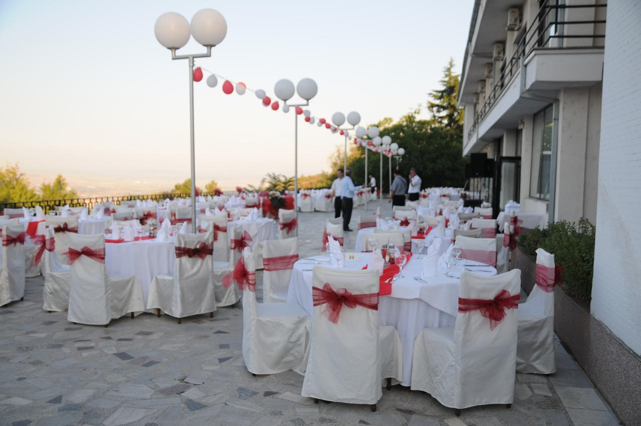 Hotel Vodno Skopje Esterno foto